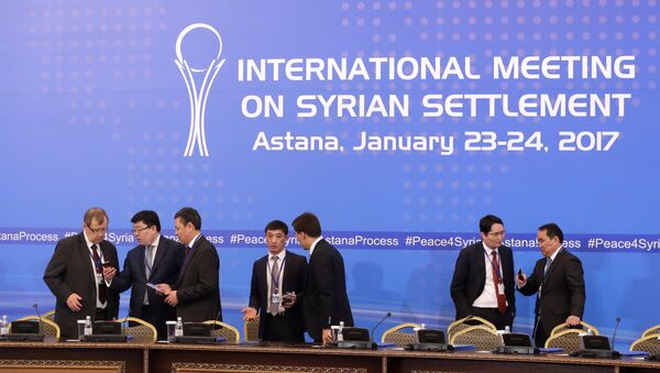 Astana'da Suriye Zirvesi - Sputnik Türkiye