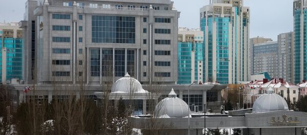 Astana Zirvesi'nin yapılacağı Rixos Hotel Astana Zirvesi'nin yapılacağı Rixos Hotel - Sputnik Türkiye