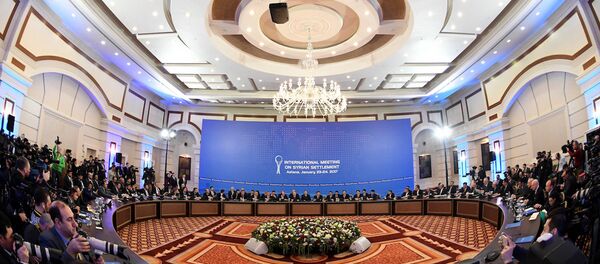 Astana'daki Suriye görüşmeleri - Sputnik Türkiye