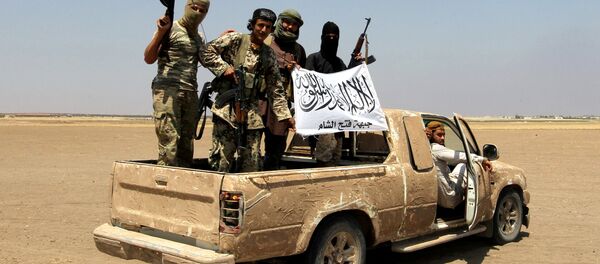 Fetih el Şam Cephesi (El Nusra) üyeleri - Sputnik Türkiye