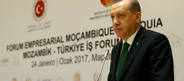 Cumhurbaşkanı Erdoğan, Mozambik'te - Sputnik Türkiye