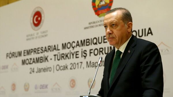 Cumhurbaşkanı Erdoğan, Mozambik'te - Sputnik Türkiye