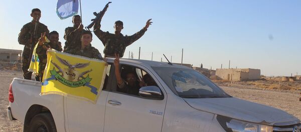 Demokratik Suriye Güçleri savaşçıları Demokratik Suriye Güçleri savaşçıları - Sputnik Türkiye