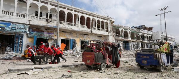 Somali'nin başkenti Mogadişu'da Dayah Otel'e saldırı düzenlendi - Sputnik Türkiye