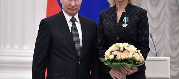 Rusya Devlet Başkanı Vladimir Putin- Rusya Dışişleri Bakanlığı Sözcüsü Mariya Zaharova - Sputnik Türkiye