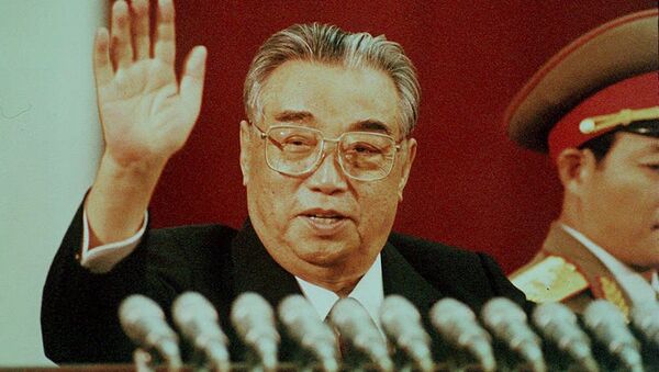Kuzey Kore’nin ilk lideri Kim Il-Sung - Sputnik Türkiye