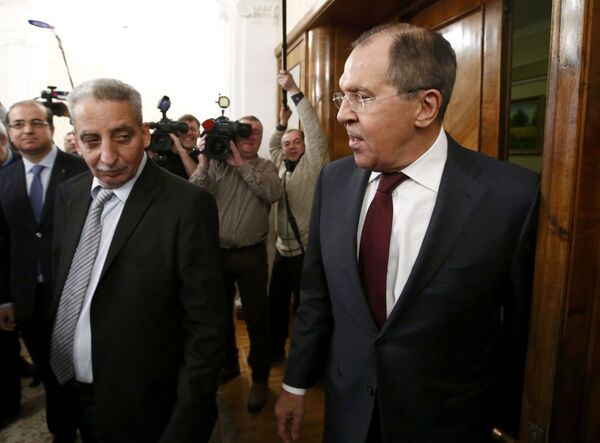 Lavrov, Suriye muhalefeti temsilcileri ile Moskova'da görüştü - Sputnik Türkiye