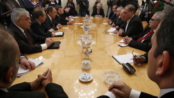Suriyeli muhalifler Rusya Dışişleri Bakanı Sergey Lavrov ile Moskova'da görüştü - Sputnik Türkiye