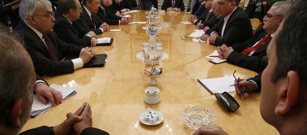 Suriyeli muhalifler Rusya Dışişleri Bakanı Sergey Lavrov ile Moskova'da görüştü - Sputnik Türkiye