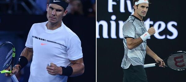 Rafael Nadal - Roger Federer - Sputnik Türkiye