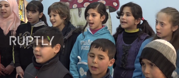 Halepli çocuklar - Sputnik Türkiye