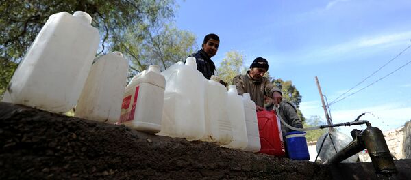 Suriye- Şam- Su - Sputnik Türkiye