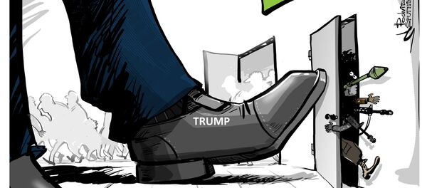 Trump'tan ABD'ye giriş yasağı - Sputnik Türkiye