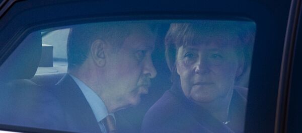 Recep Tayyip Erdoğan - Angela Merkel Recep Tayyip Erdoğan - Angela Merkel - Sputnik Türkiye