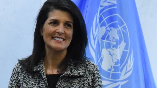ABD'nin yeni atadığı BM Daimi Temsilcisi Nikki Haley - Sputnik Türkiye