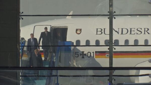 Angela Merkel, Ankara'ya geldi - Sputnik Türkiye