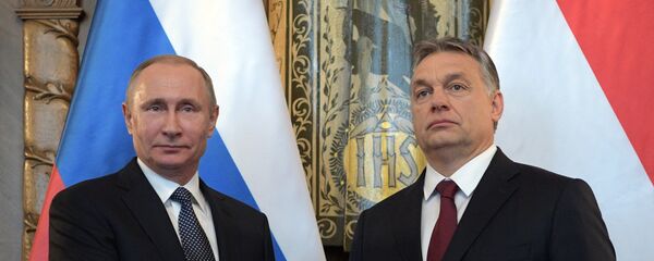 Viktor Orban - Vladimir Putin - Sputnik Türkiye