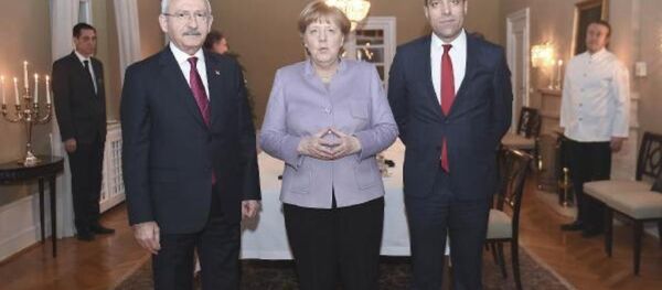 Kemal Kılıçdaroğlu, Angela Merkel ile görüştü - Sputnik Türkiye
