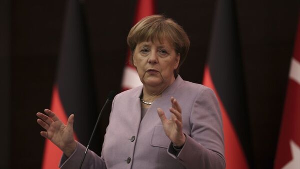 Almanya Başbakanı Angela Merkel Ankara'da - Sputnik Türkiye