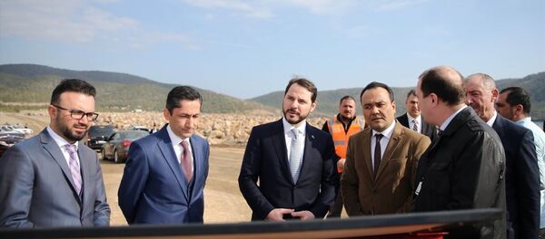 Enerji ve Tabii Kaynaklar Bakanı Berat Albayrak Akkuyu'da - Sputnik Türkiye
