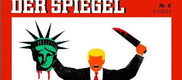 Der Spiegel'in Trump kapağı - Sputnik Türkiye