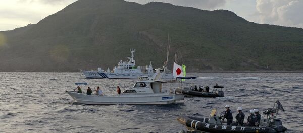 Çin ve Japonya'nın üzerinde hak iddia ettiği Senkaku (Diaoyu) adaları - Sputnik Türkiye
