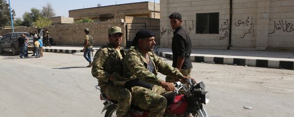 Cerablus'taki ÖSO üyeleri - Sputnik Türkiye