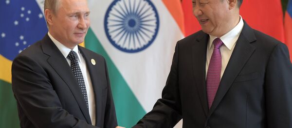 Rusya Devlet Başkanı Vladimir Putin- Çin Devlet Başkanı Şi Cinping - Sputnik Türkiye