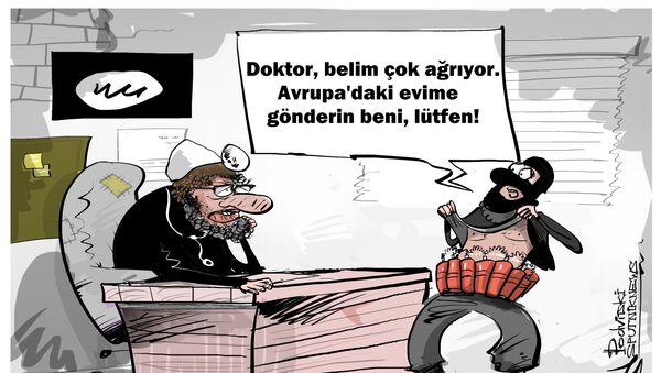 IŞİD'in yabancı üyeleri çatışmaktan kaçıyor - Sputnik Türkiye
