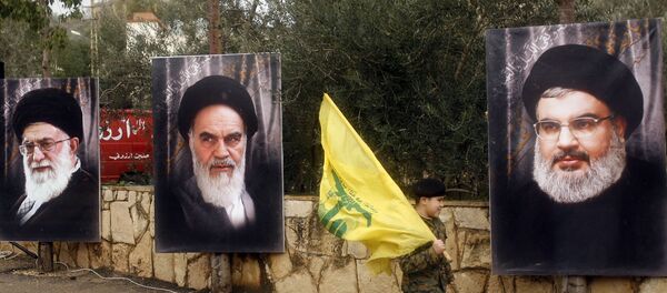 Hizbullah / Hasan Nasrallah - Ali Hamaney - Ruhullah Humeyni - Sputnik Türkiye