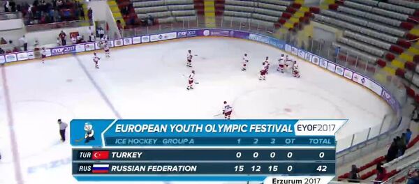 Türkiye Buz Hokeyi Erkek Milli Takımı, Rusya'ya 42-0 mağlup oldu. - Sputnik Türkiye