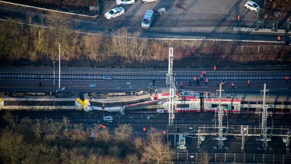 Luksemburg'da tren kazası - Sputnik Türkiye