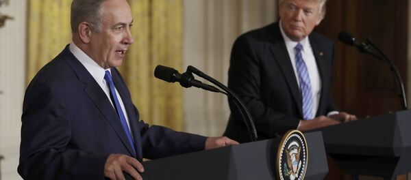 Trump ve Netanyahu ortak basın toplantısı - Sputnik Türkiye