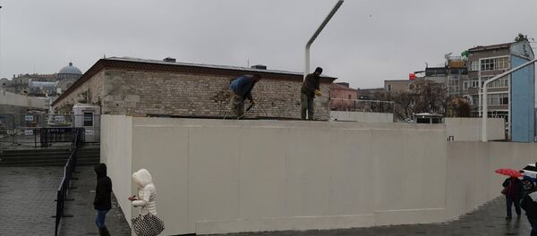 Taksim Cami şantiyesi - Sputnik Türkiye