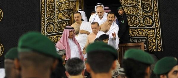 Recep Tayyip Erdoğan, umre yaptı - Sputnik Türkiye