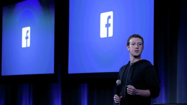 Facebook Co-Founder Mark Zuckerberg - Sputnik Türkiye