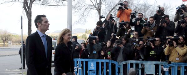 Prenses Cristina ve eşi Iñaki Urdangarin - Sputnik Türkiye