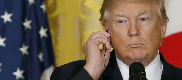ABD Başkanı Donald Trump, Basın Konferansı'nda - Sputnik Türkiye