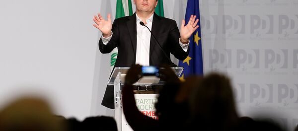 Eski İtalya Başbakanı Renzi, istifa etti - Sputnik Türkiye
