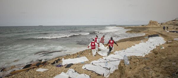 Libya'da mülteci faciası: 74 ölü - Sputnik Türkiye