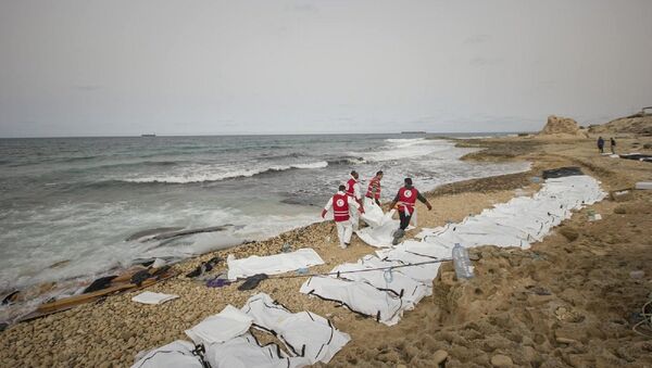 Libya'da mülteci faciası: 74 ölü - Sputnik Türkiye