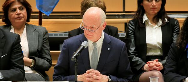 BM Suriye özel temsilcisi Staffan de Mistura - Sputnik Türkiye