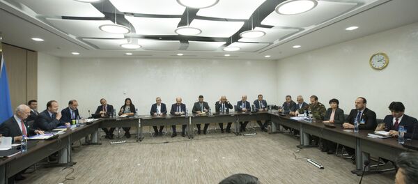 Cenevre'deki Suriye barış görüşmeleri - Sputnik Türkiye