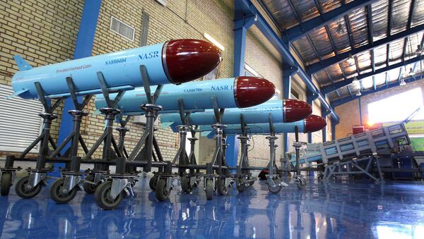 İran'ın kısa menzilli cruise füzesi Nasr - Sputnik Türkiye