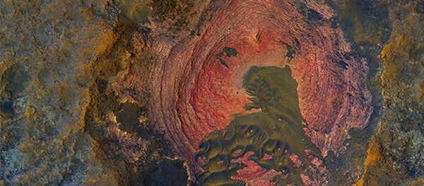 NASA, Mars'ın 'Gammaz Yüreği'ni paylaştı - Sputnik Türkiye
