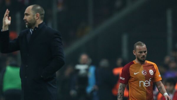 Wesley Sneijder - Igor Tudor - Sputnik Türkiye