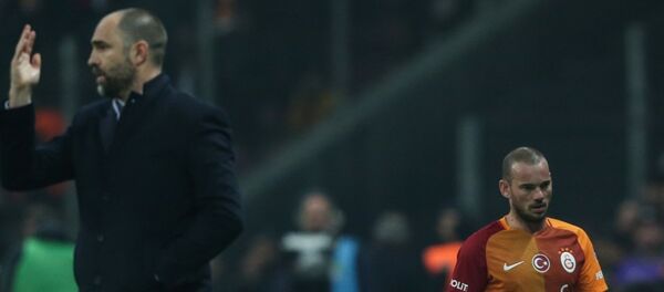 Wesley Sneijder - Igor Tudor Wesley Sneijder - Igor Tudor - Sputnik Türkiye