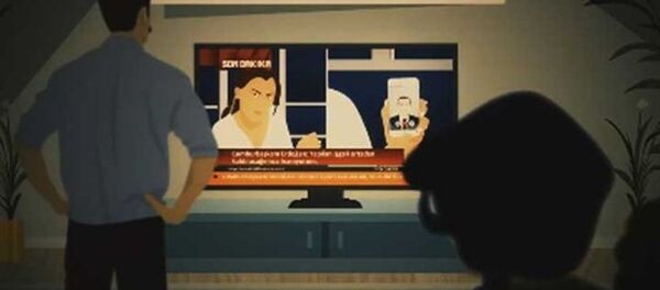 Hande Fırat'ın da yer aldığı 15 Temmuz gecesini anlatan çizgi film. - Sputnik Türkiye