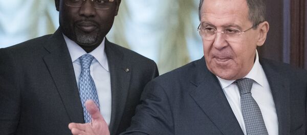 Rusya Dışişleri Bakanı Sergey Lavrov ve Nijerli mevkidaşı İbrahim Yacoubou - Sputnik Türkiye