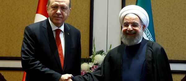 Cumhurbaşkanı Recep Tayyip Erdoğan ve İran Cumhurbaşkanı Hasan Ruhani Cumhurbaşkanı Recep Tayyip Erdoğan ve İran Cumhurbaşkanı Hasan Ruhani - Sputnik Türkiye